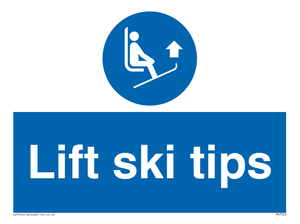 MV7522: Lift ski tips