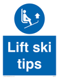 MV7522: Lift ski tips