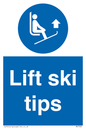 MV7522: Lift ski tips