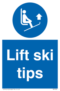 MV7522: Lift ski tips