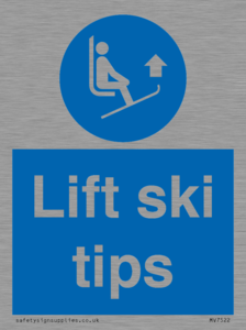 MV7522: Lift ski tips