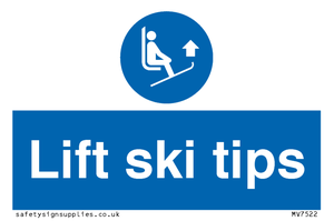 MV7522: Lift ski tips