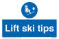MV7522: Lift ski tips