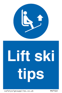 MV7522: Lift ski tips