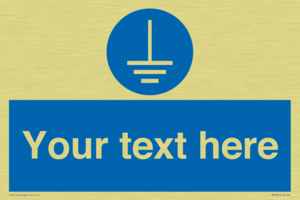 MV7526: Custom Connect to Earth Sign