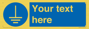 MV7526: Custom Connect to Earth Sign