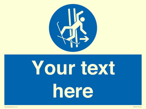 MV7531: Custom Immediately leave the tow-track in the event of falling