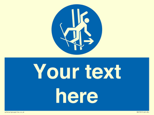 MV7531: Custom Immediately leave the tow-track in the event of falling