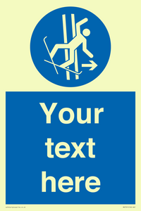 MV7531: Custom Immediately leave the tow-track in the event of falling