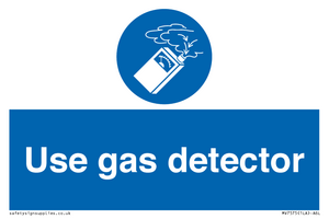 MV7575: Use gas detector