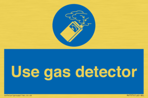 MV7575: Use gas detector