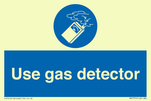 MV7575: Use gas detector