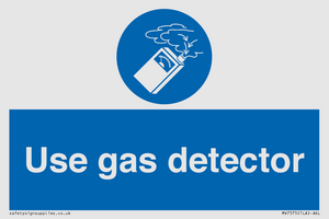 MV7575: Use gas detector