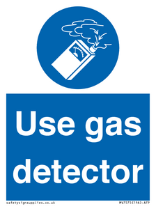 MV7575: Use gas detector