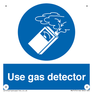 MV7575: Use gas detector