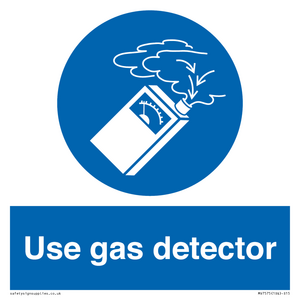 MV7575: Use gas detector