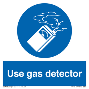 MV7575: Use gas detector