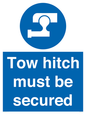 MV7587: Tow hitch must be secured