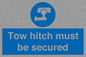 MV7587: Tow hitch must be secured