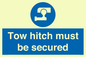 MV7587: Tow hitch must be secured