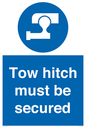 MV7587: Tow hitch must be secured