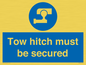 MV7587: Tow hitch must be secured