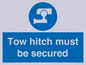 MV7587: Tow hitch must be secured