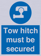 MV7587: Tow hitch must be secured