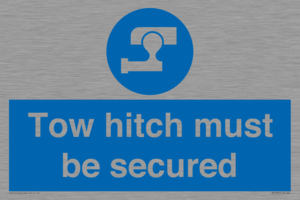 MV7587: Tow hitch must be secured