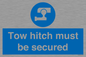 MV7587: Tow hitch must be secured