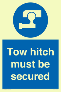 MV7587: Tow hitch must be secured