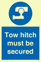 MV7587: Tow hitch must be secured