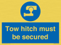 MV7587: Tow hitch must be secured
