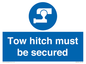 MV7587: Tow hitch must be secured