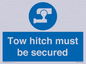 MV7587: Tow hitch must be secured