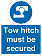 MV7587: Tow hitch must be secured