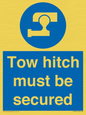 MV7587: Tow hitch must be secured