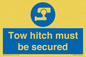 MV7587: Tow hitch must be secured