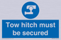 MV7587: Tow hitch must be secured