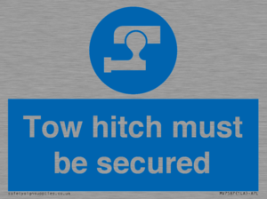 MV7587: Tow hitch must be secured