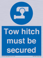 MV7587: Tow hitch must be secured
