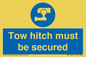MV7587: Tow hitch must be secured