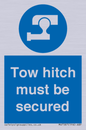 MV7587: Tow hitch must be secured