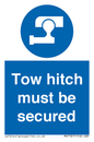 MV7587: Tow hitch must be secured