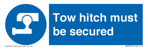 MV7587: Tow hitch must be secured