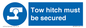 MV7587: Tow hitch must be secured