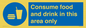 MV7592: Consume food and drink in this area only