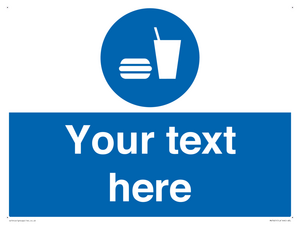 MV7601: Custom mandatory eat and drink