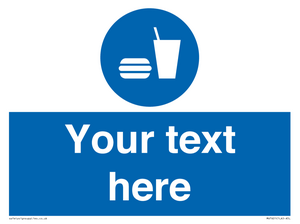 MV7601: Custom mandatory eat and drink
