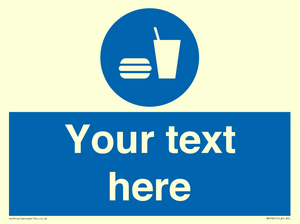 MV7601: Custom mandatory eat and drink